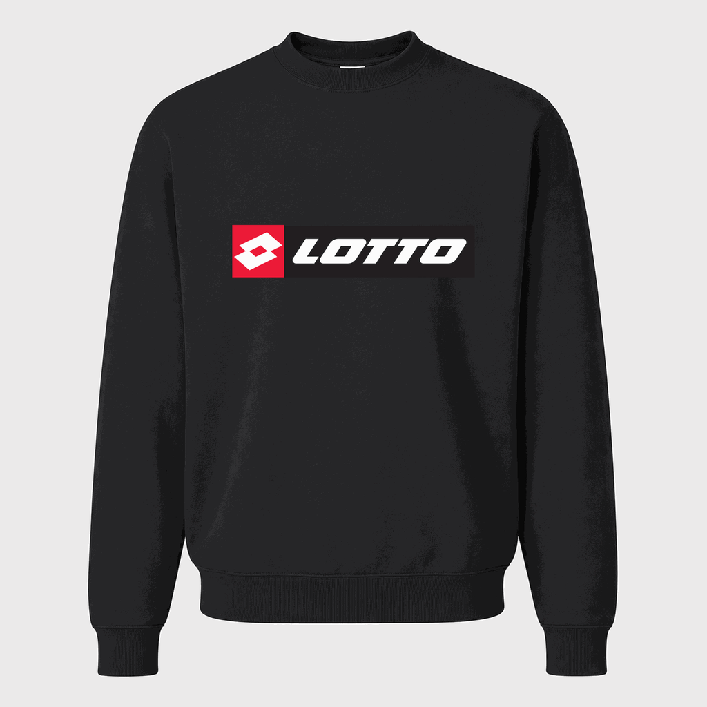 Men's Lotto Crewneck Sweatshirt - Black