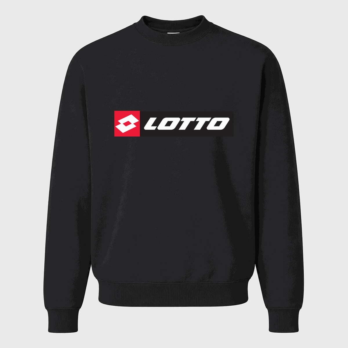 Men's Lotto Crewneck Sweatshirt - Black
