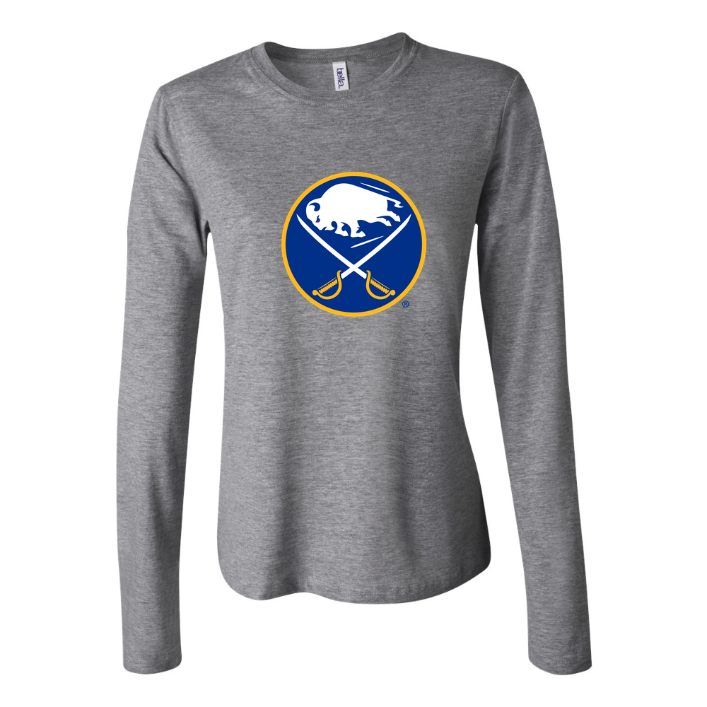 Women's Buffalo Sabres Long Sleeve T-Shirt - Gray
