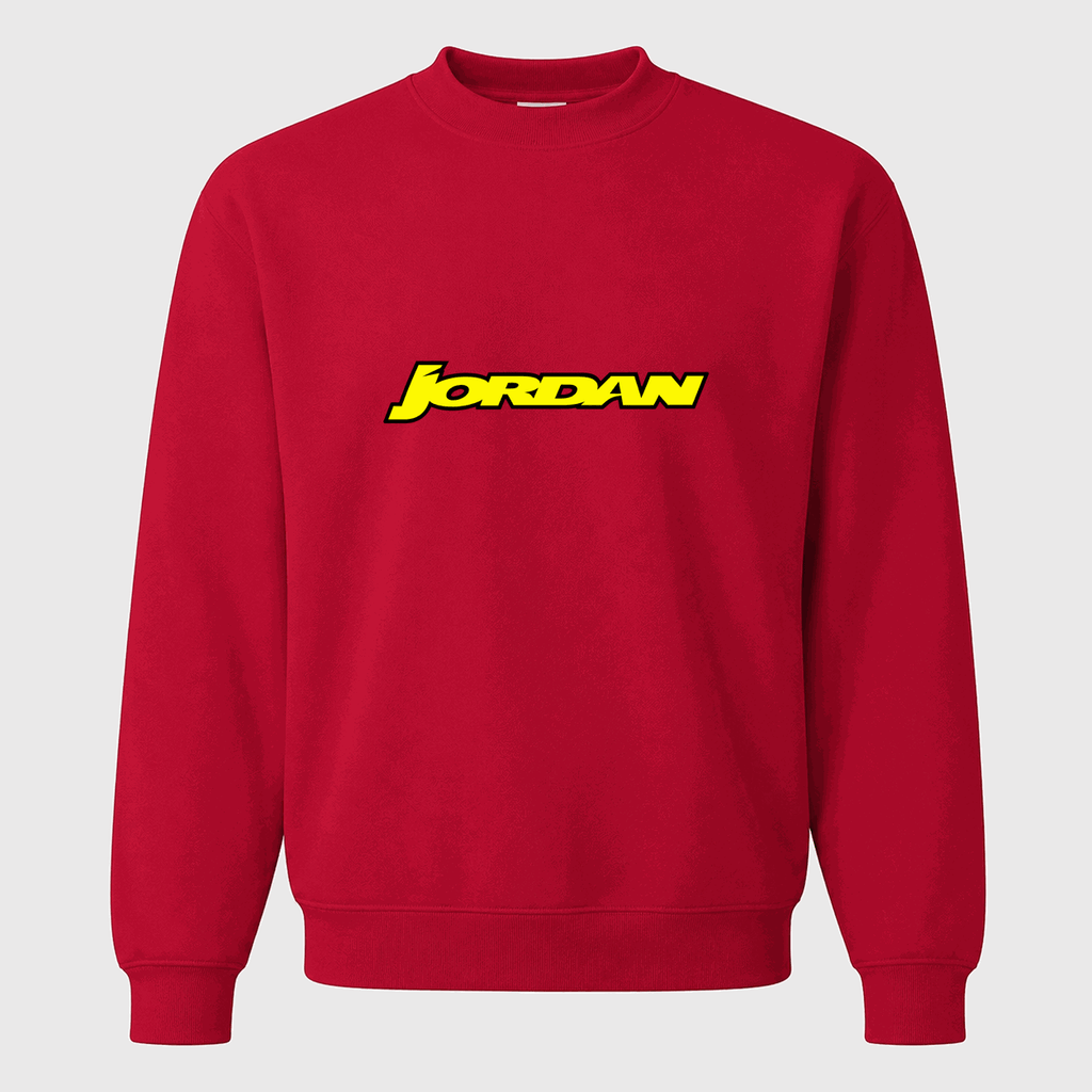 Men's Jordan Grand Prix Crewneck Sweatshirt - Red