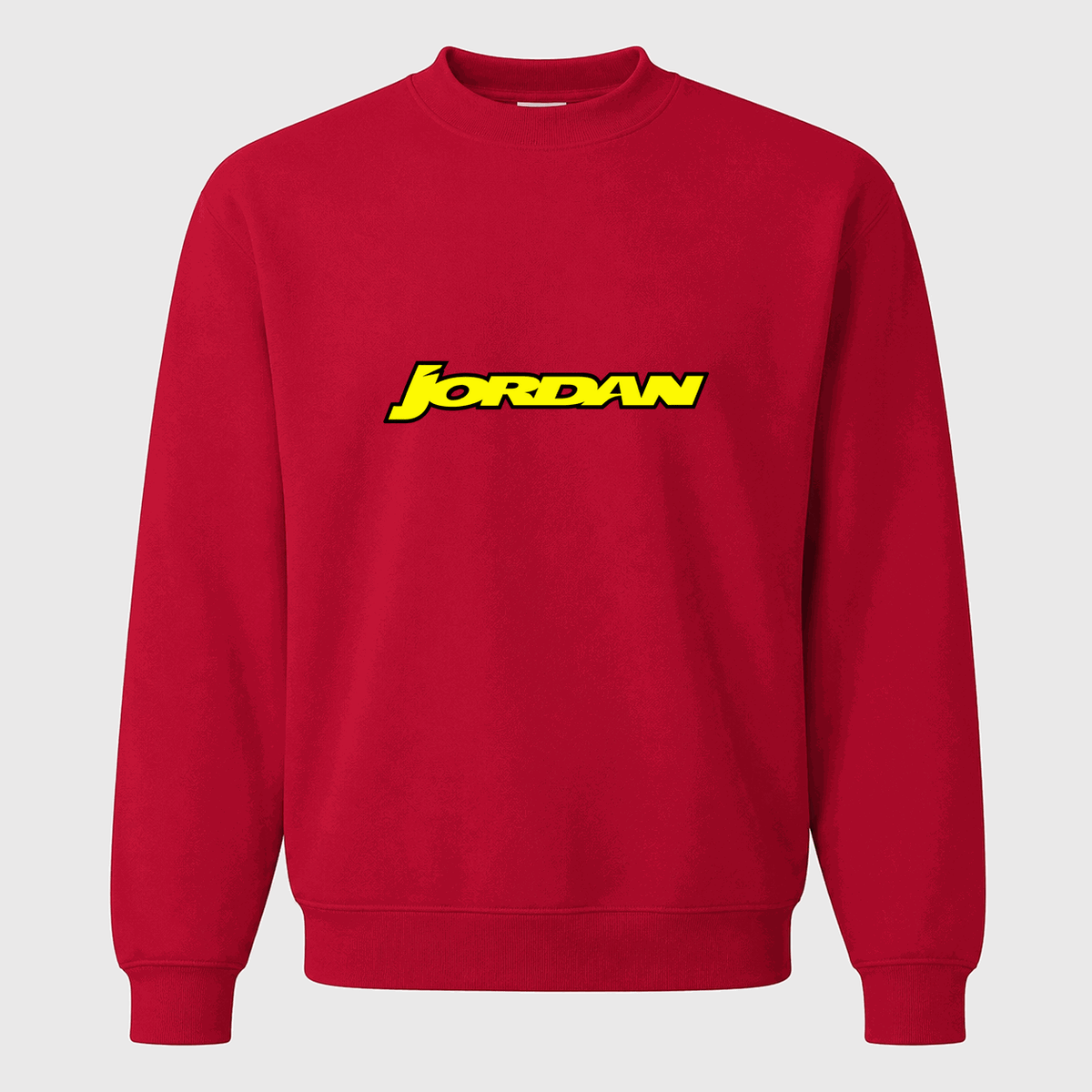 Men's Jordan Grand Prix Crewneck Sweatshirt - Red
