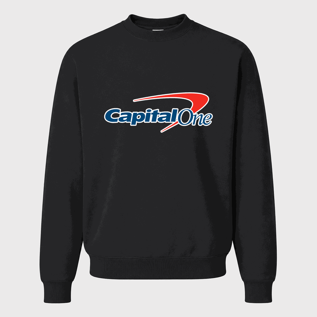 Men's Capital One Crewneck Sweatshirt - Black