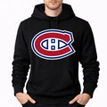 Men's Montreal Canadiens Pullover Hoodie - Black