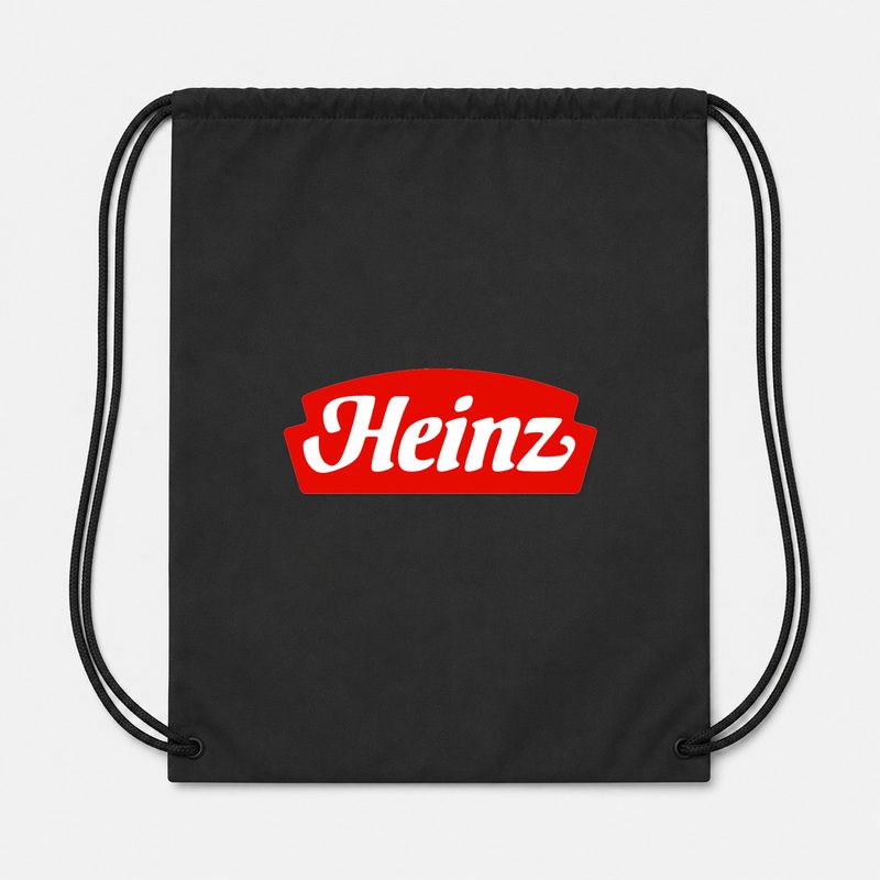 Heinz Food Drawstring Bag - Black