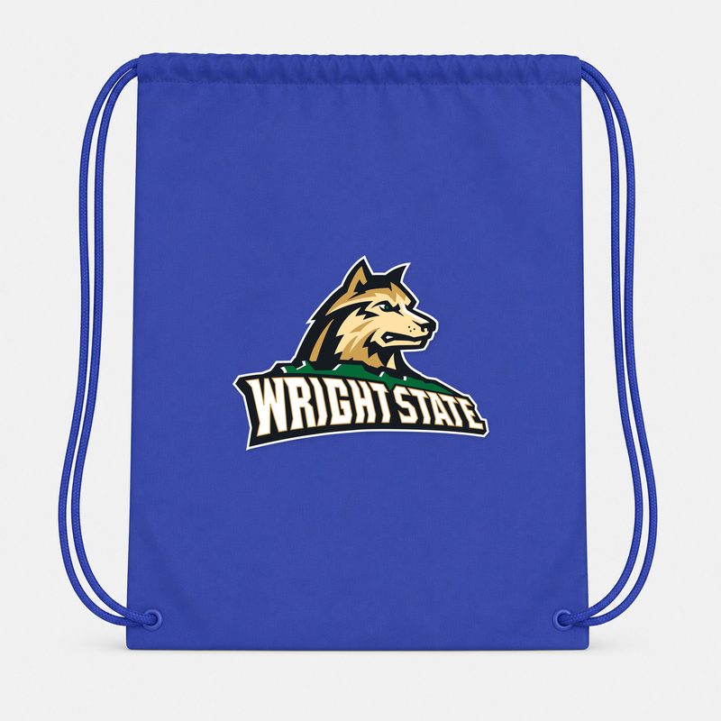 Wright State Raiders Drawstring Bag - Blue