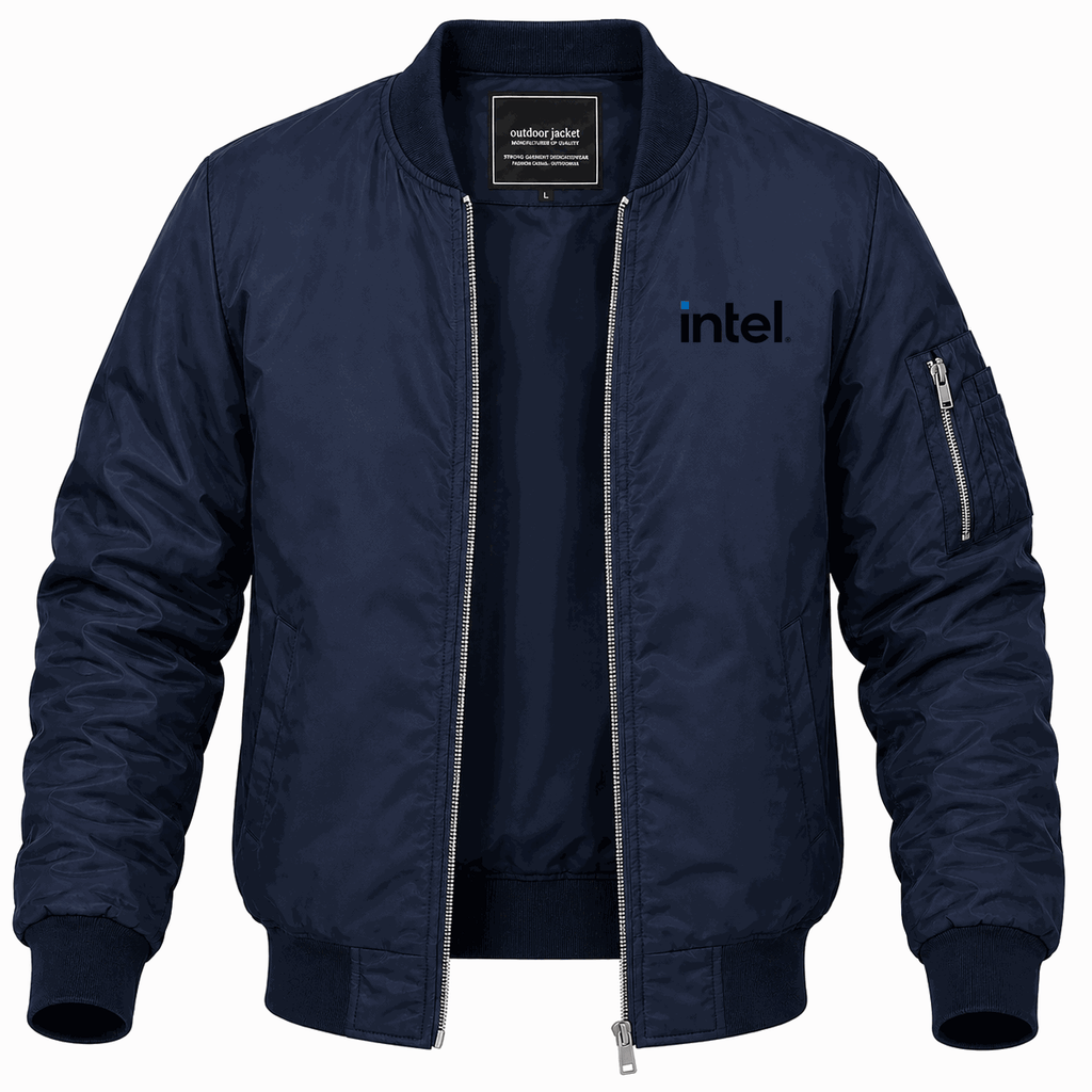 Men's Intel Lightweight Bomber Jacket - Navy