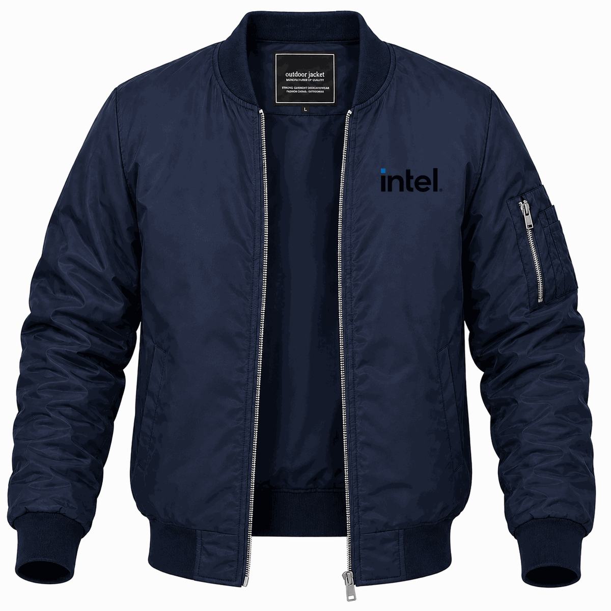 Men's Intel Lightweight Bomber Jacket - Navy