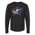 Men's Columbus Blue Jackets Long sleeves Cotton Blend T-Shirt - Black