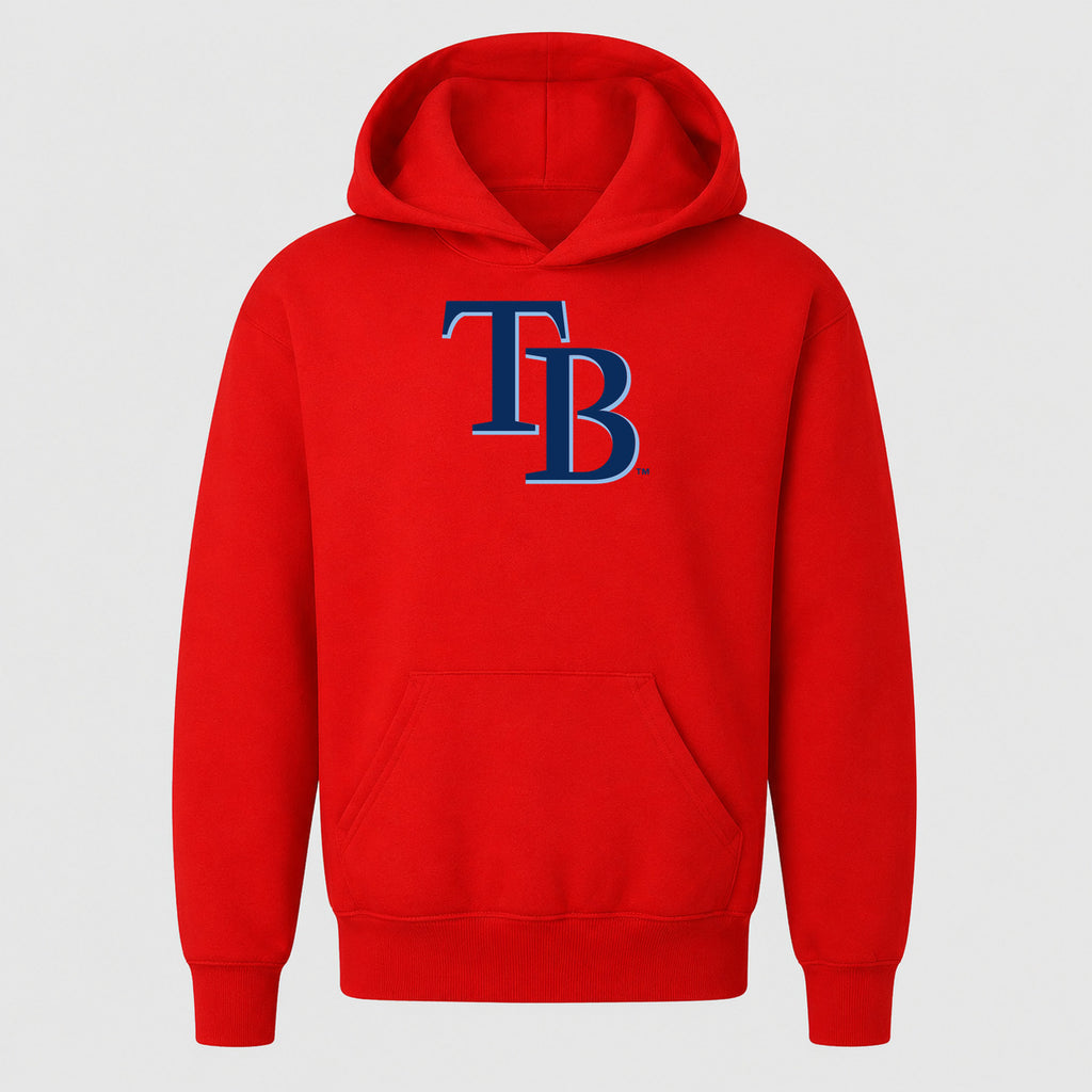 Youth Tampa Bay Rays Pullover Hoodie - Red