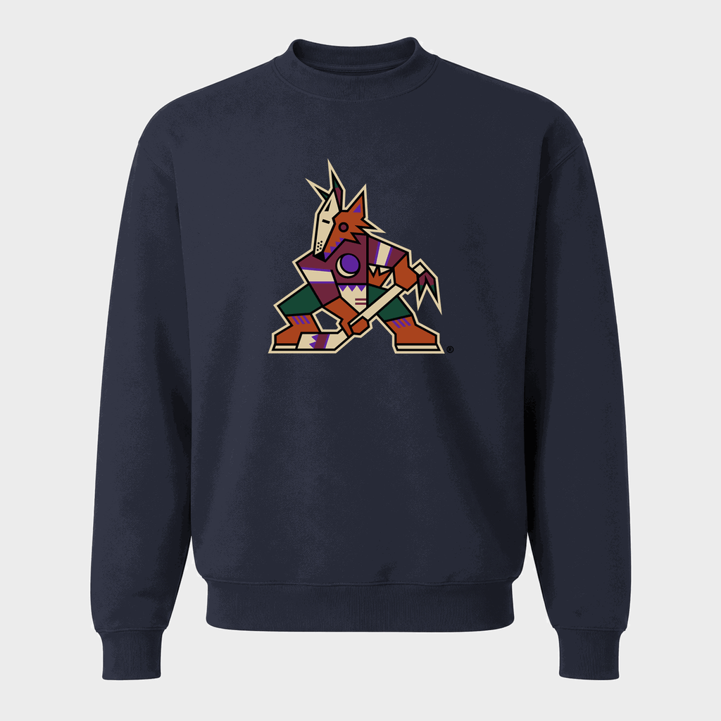 Men's Arizona Coyotes Crewneck Sweatshirt - Navy