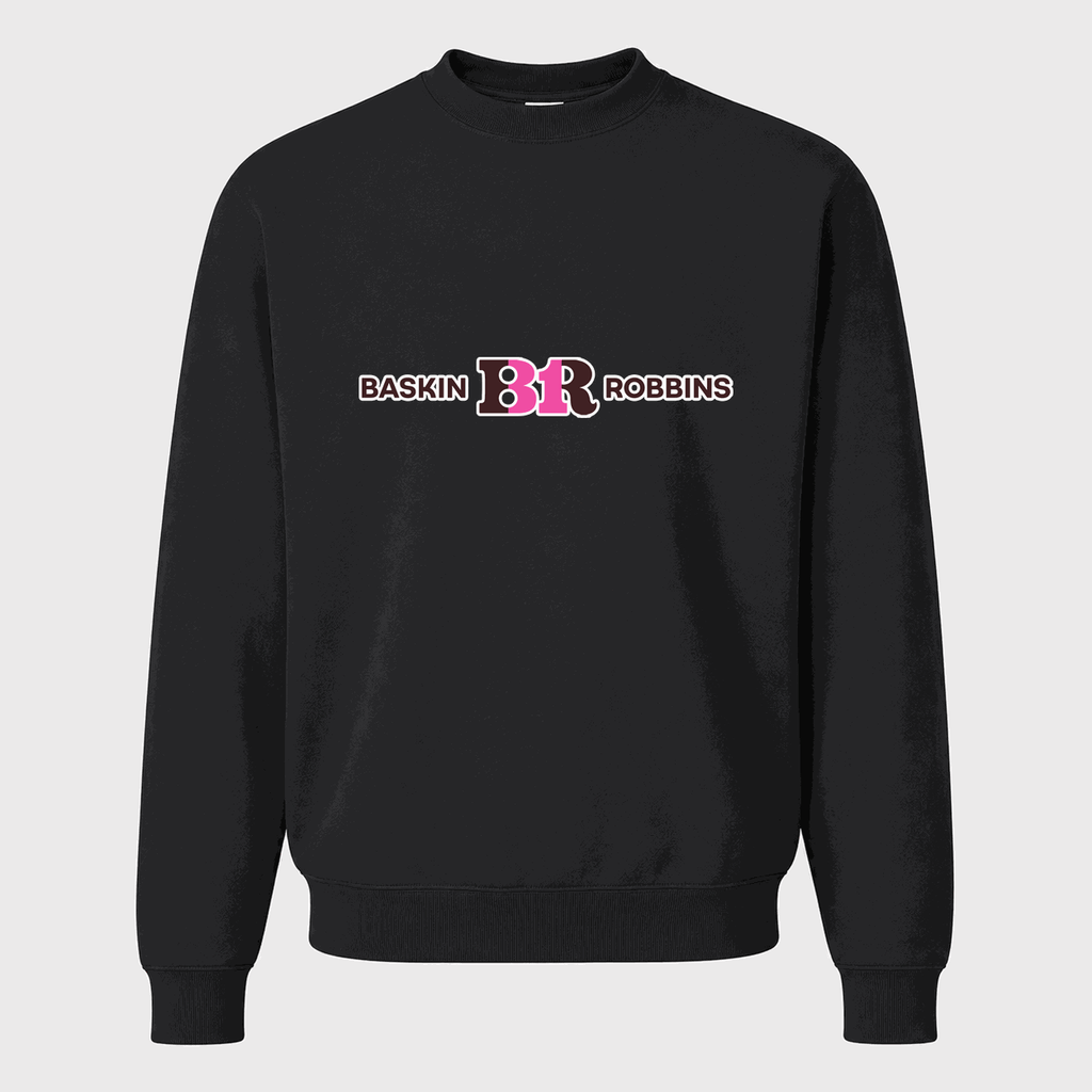 Men's Baskin-Robbins Crewneck Sweatshirt - Black