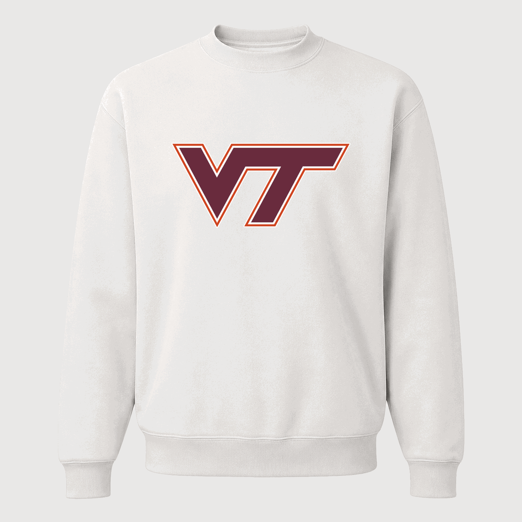 Men's Virginia Tech Hokies Crewneck Sweatshirt - White