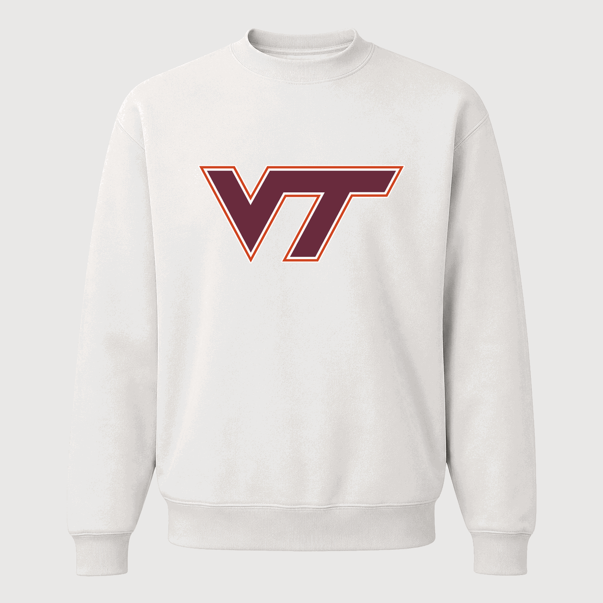 Men's Virginia Tech Hokies Crewneck Sweatshirt - White