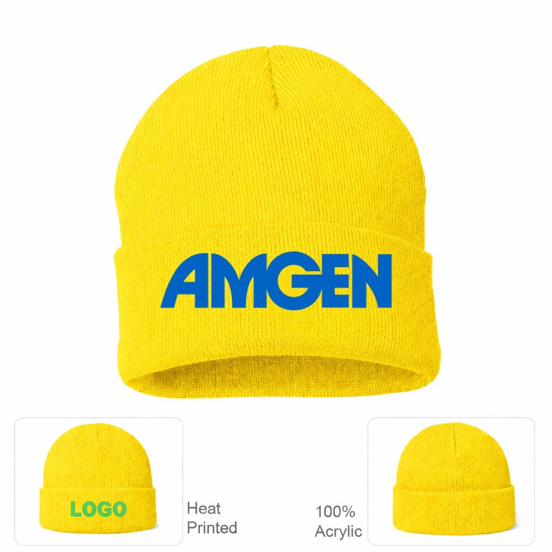Amgen Beanie Hat - Yellow