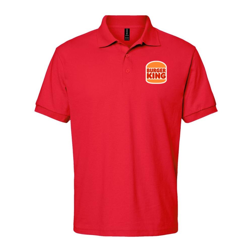 Men's Burger King Dry Blend Polo - Red