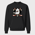 Men's Anaheim Ducks Crewneck Sweatshirt - Black