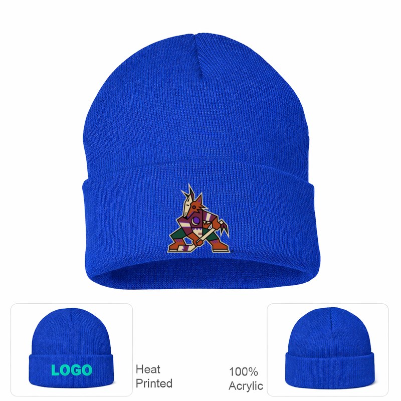 Arizona Coyotes Royal Blue Beanie Hat