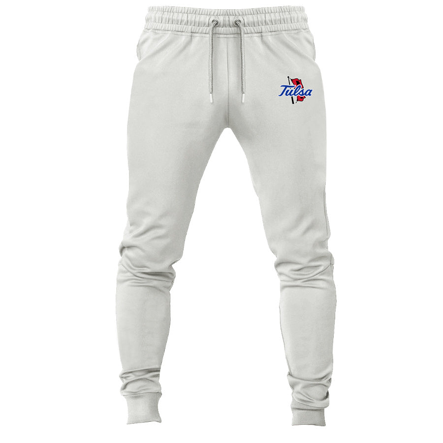 Tulsa Golden Hurricane joggers sweatpants - White