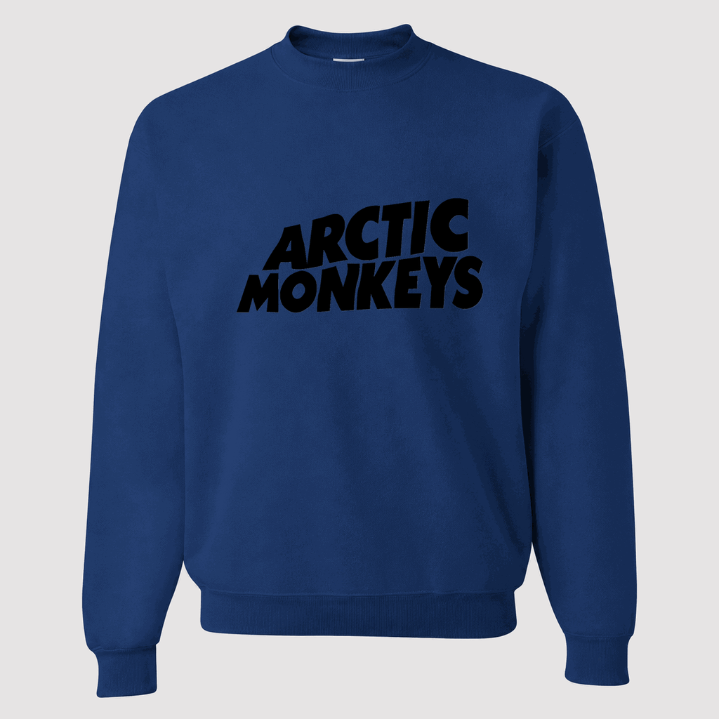 Men's Arctic Monkeys Crewneck Sweatshirt - Blue