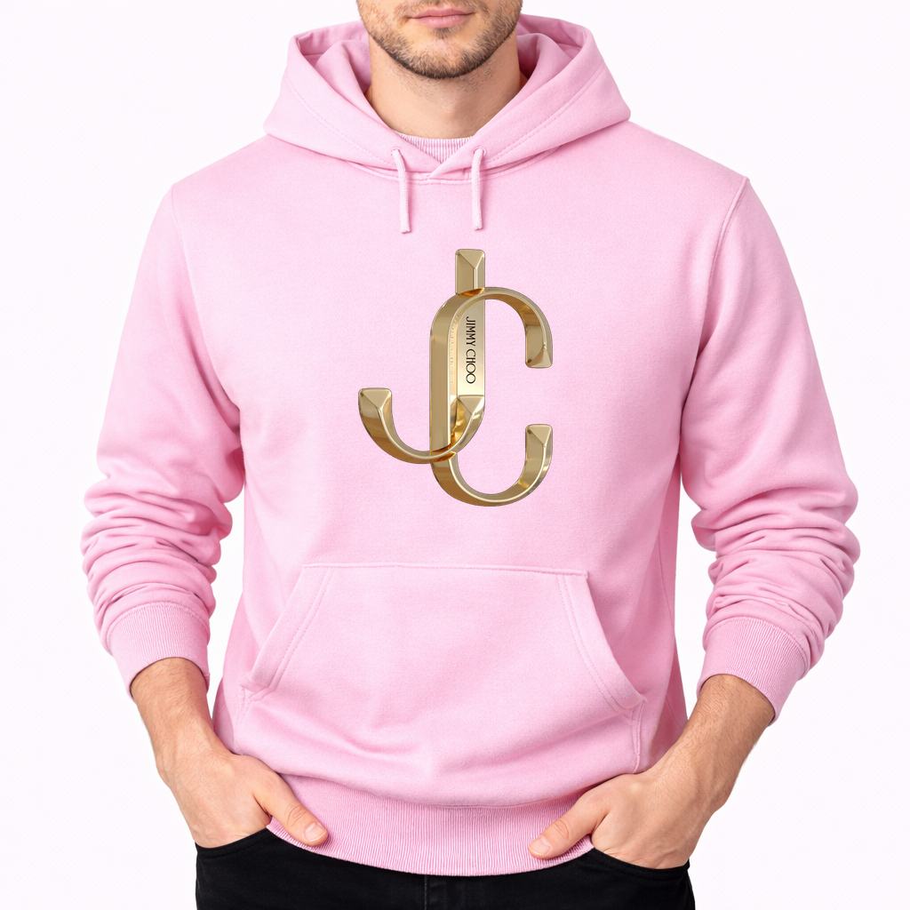 Men's Jimmy Choo Pullover Hoodie - Pink