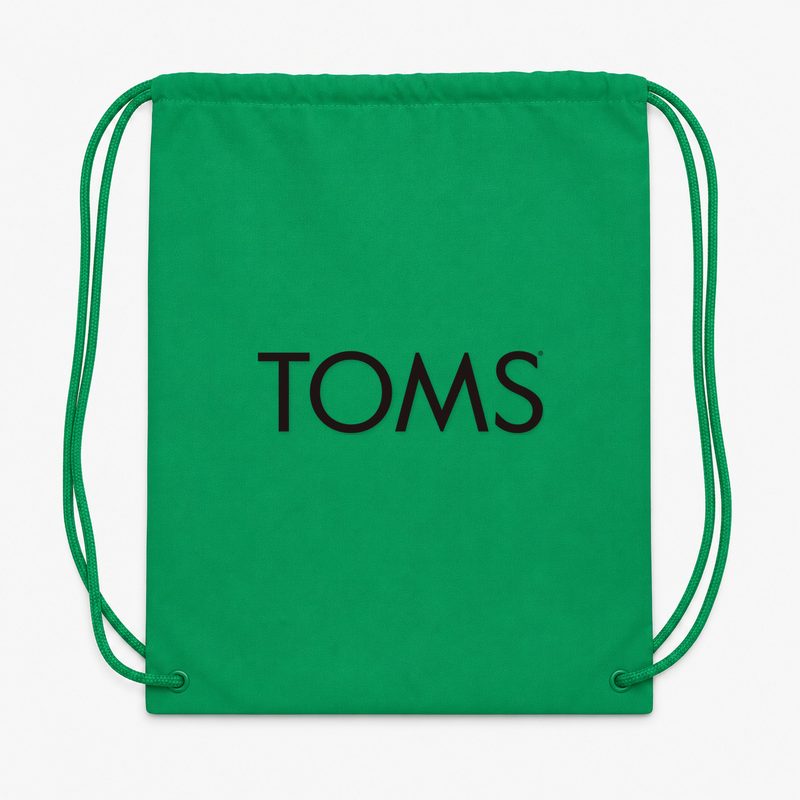 Toms Drawstring Bag - Green