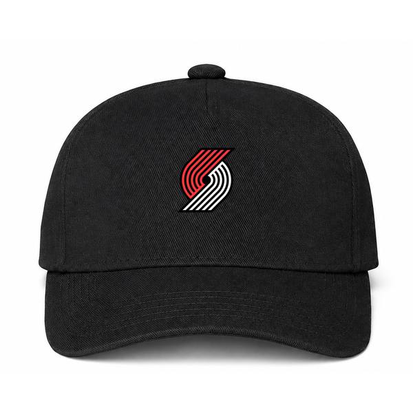 Portland Trail Blazers NBA Logo Black Dad Baseball Cap Hat