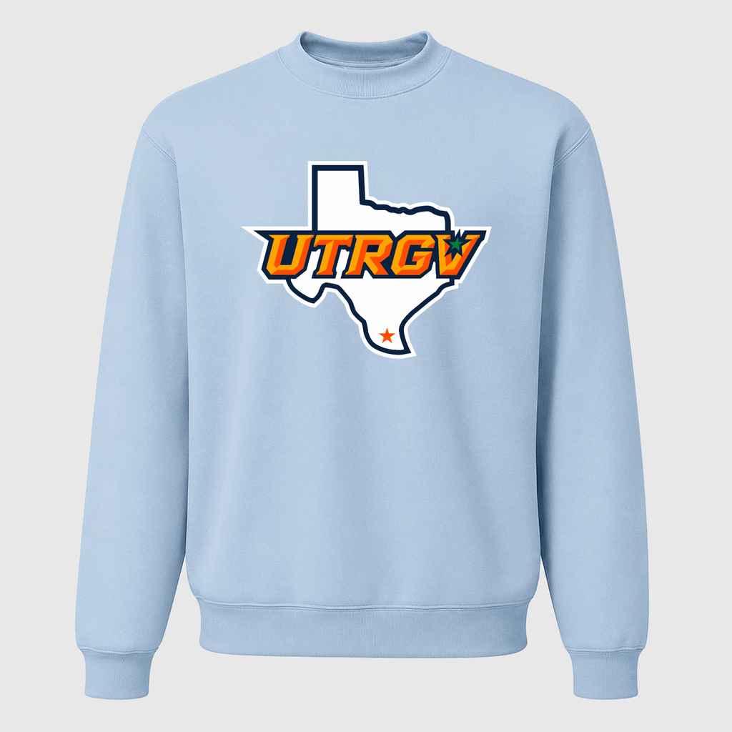Men's UTRGV Vaqueros Crewneck Sweatshirt - Sky Blue