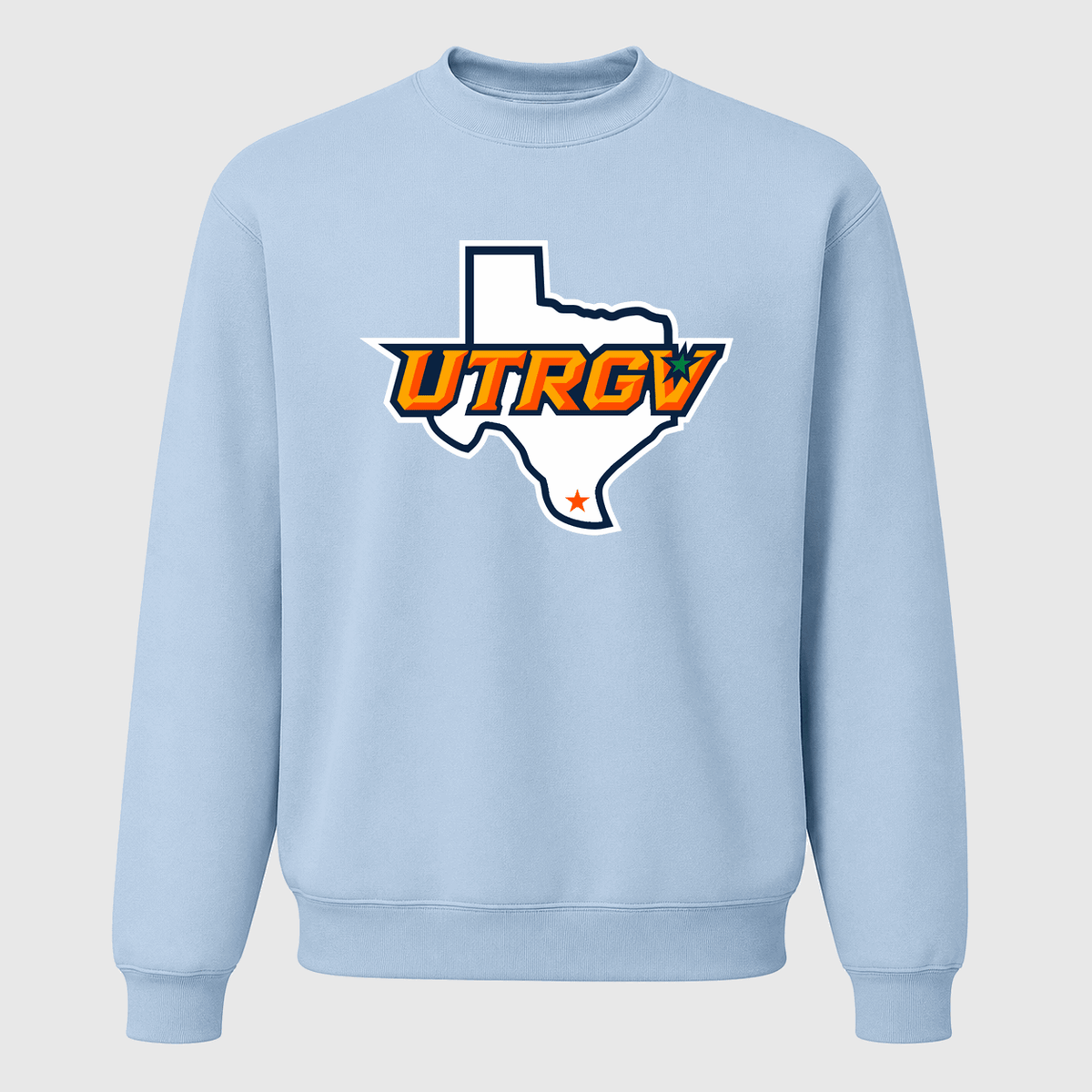 Men's UTRGV Vaqueros Crewneck Sweatshirt - Sky Blue