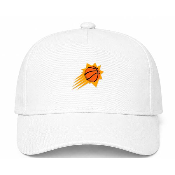 Phoenix Suns NBA Logo White Dad Baseball Cap Hat