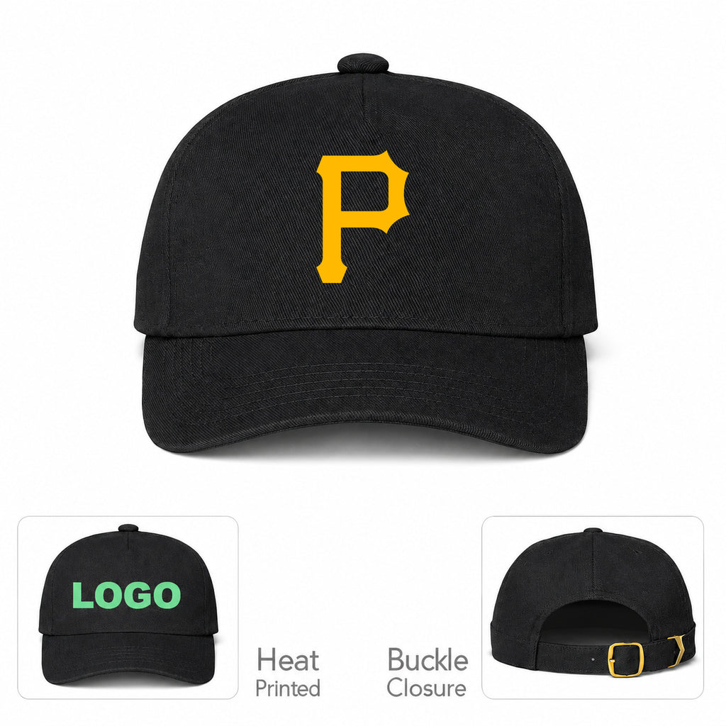 MLB Pittsburgh Pirates Baseball Cap Hat - Black