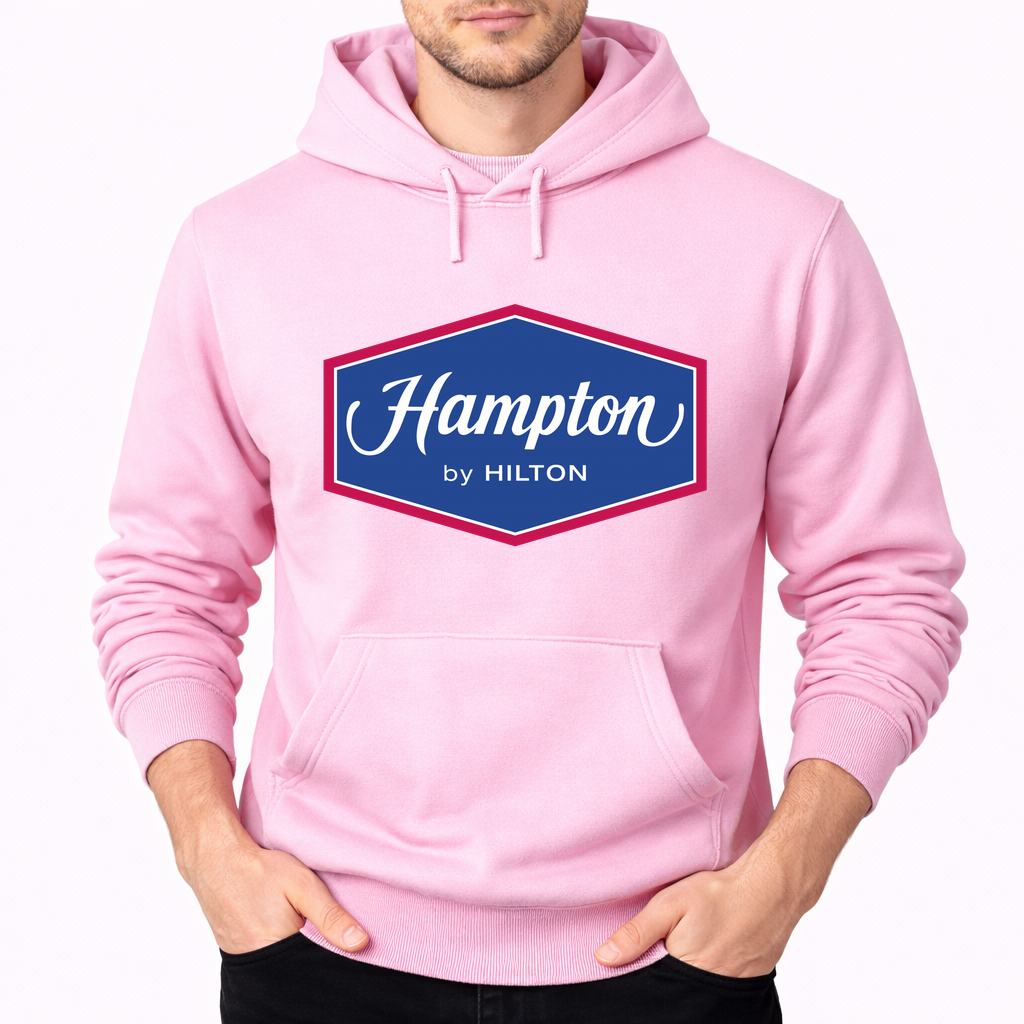 Men's Hampton Pullover Hoodie - Pink