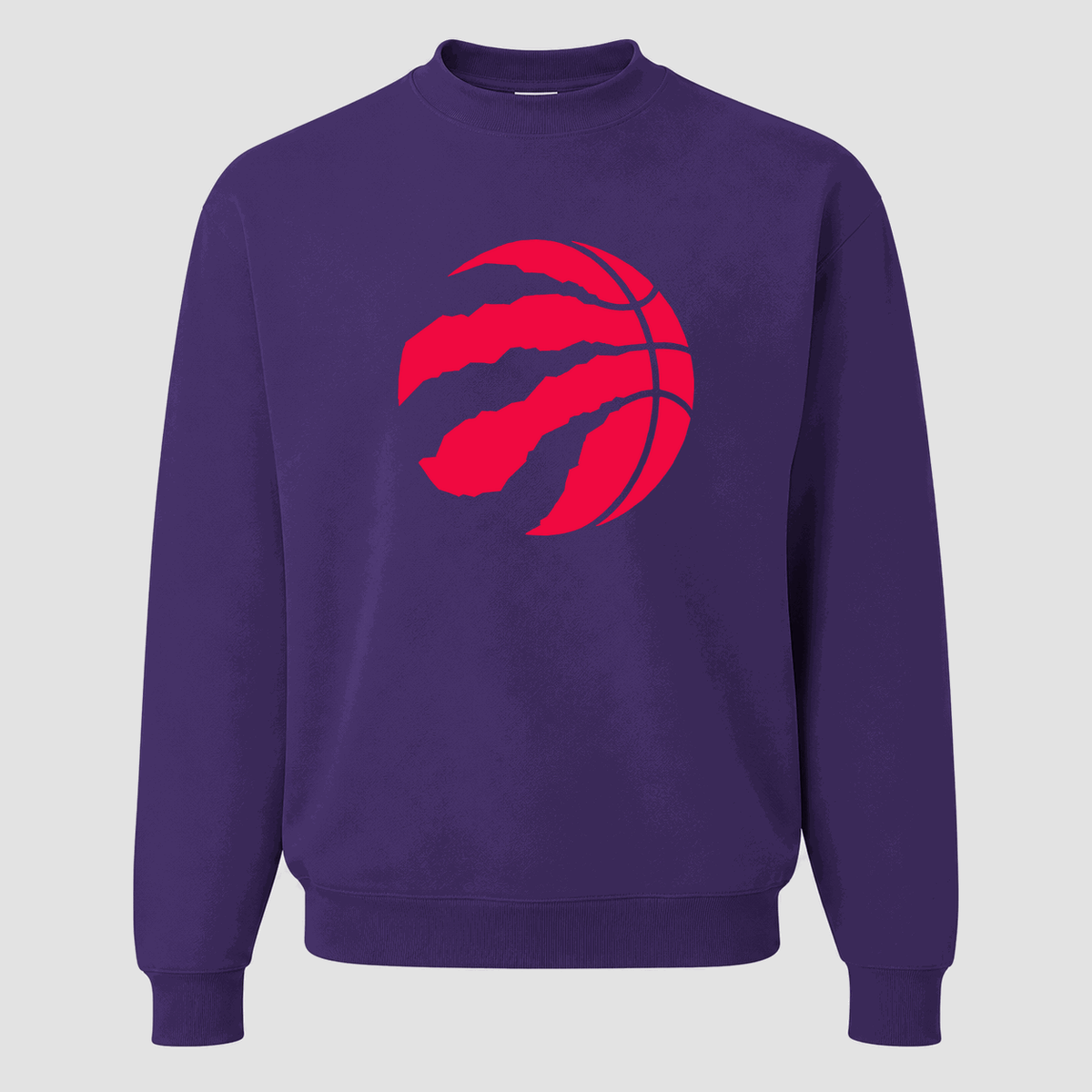 Men's Toronto Raptors Crewneck Sweatshirt - Purple