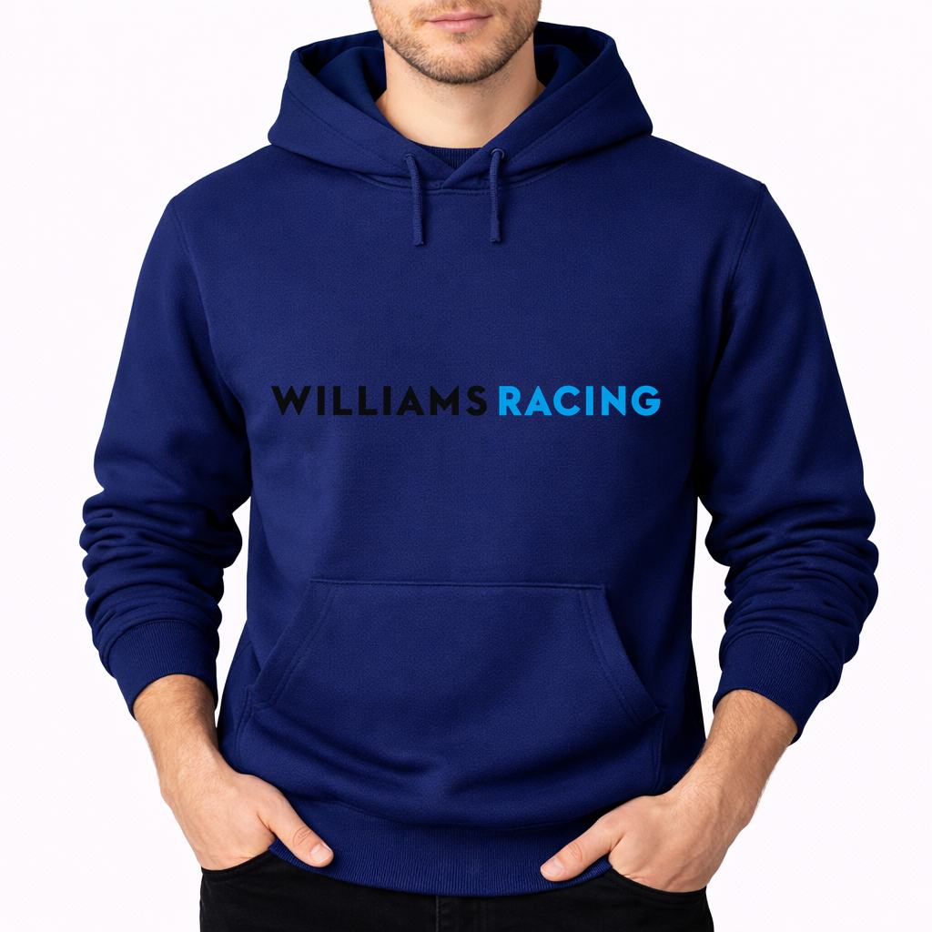 Men's Williams Racing Pullover Hoodie - Navy
