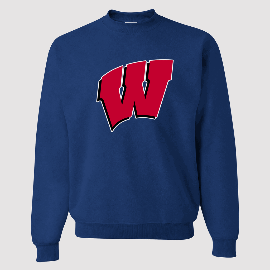 Men's Wisconsin Badgers Crewneck Sweatshirt - Blue
