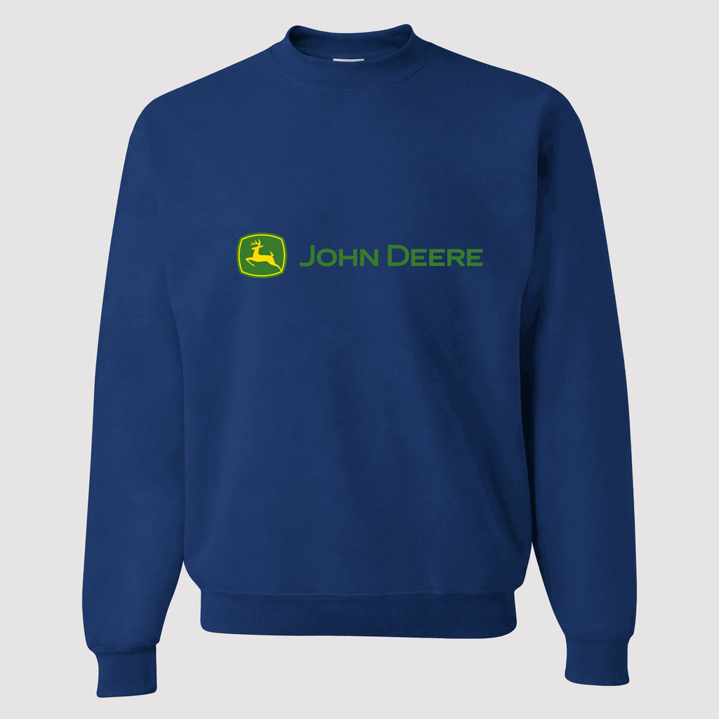 Men's John Deere Crewneck Sweatshirt - Blue