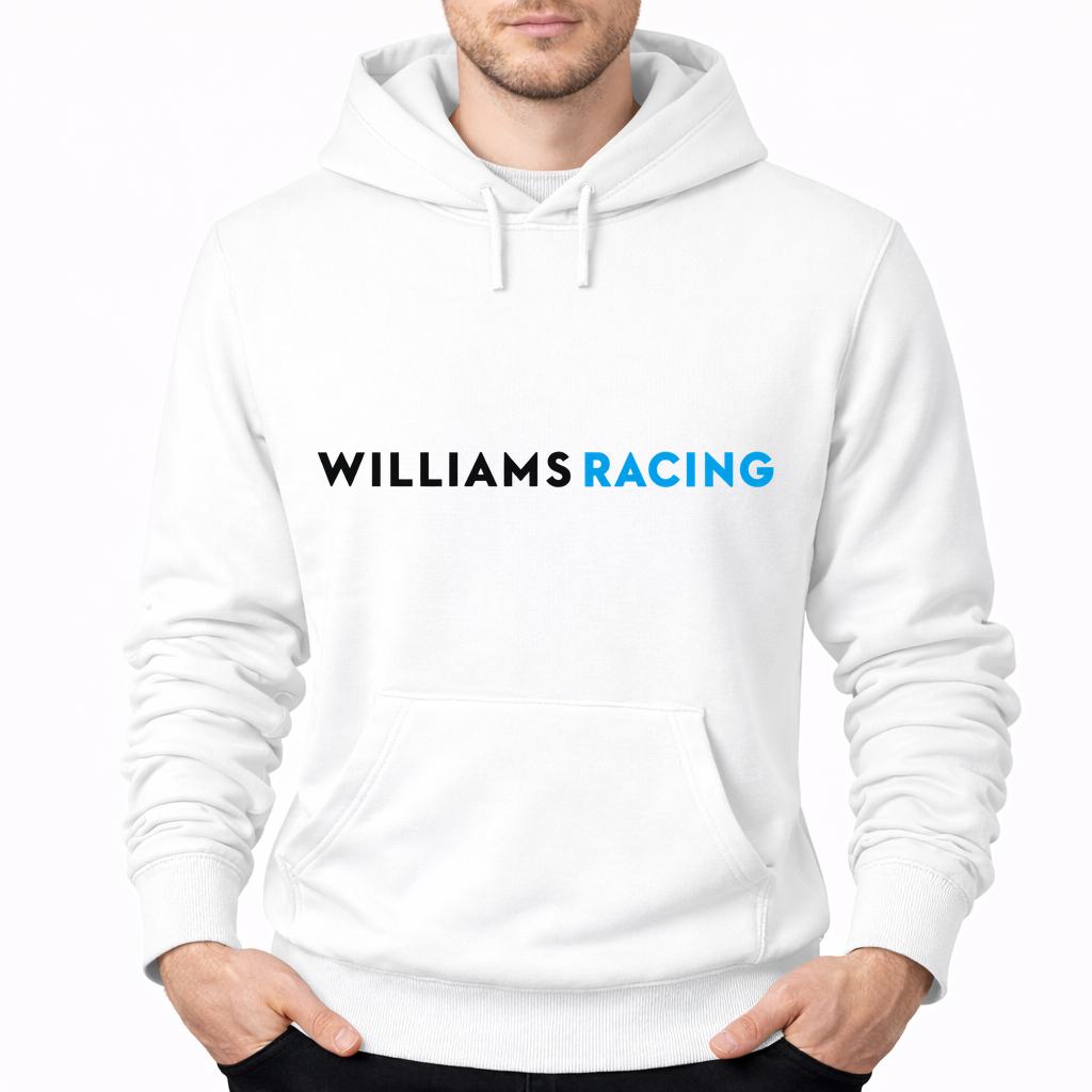 Men's Williams Racing Pullover Hoodie - White