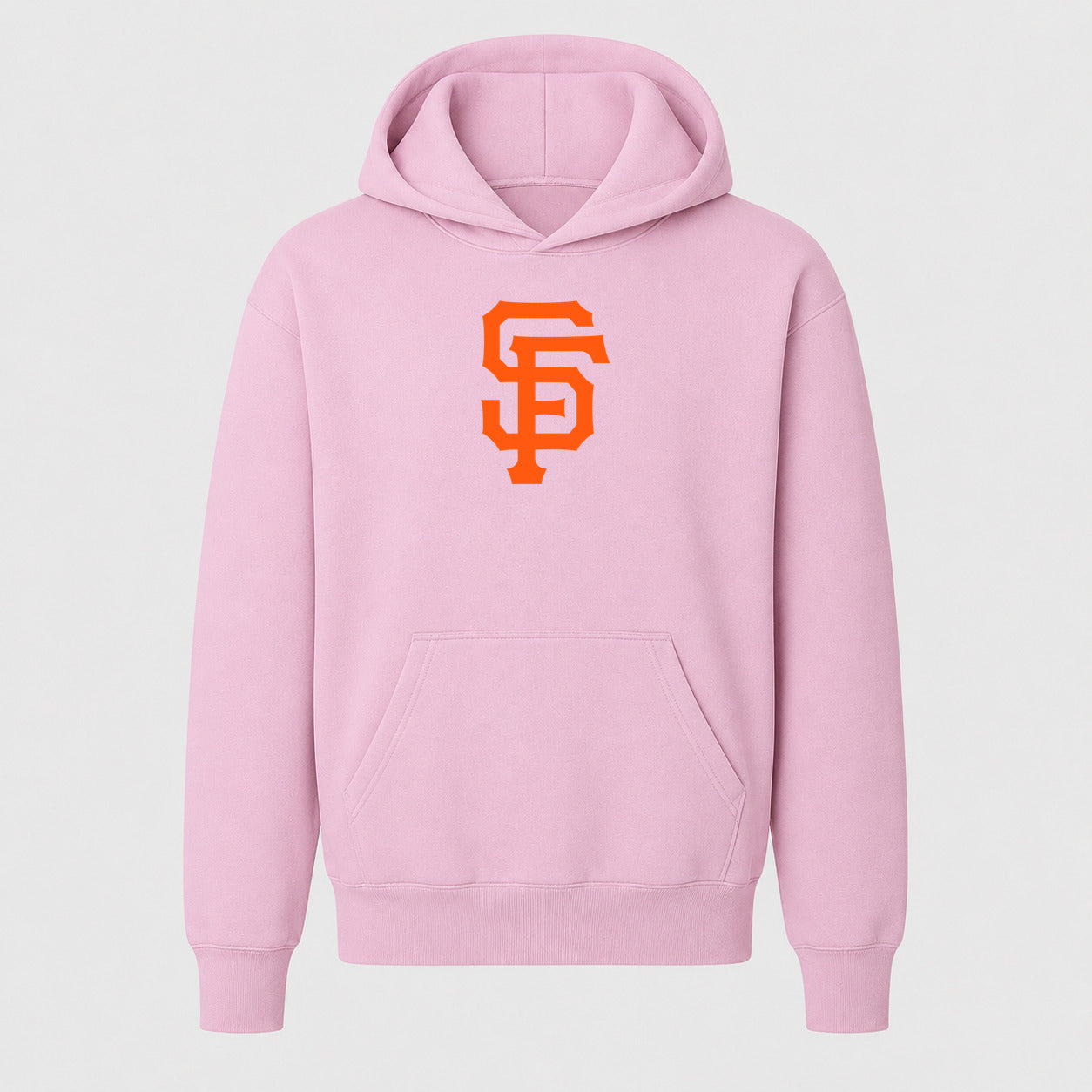 Youth San Francisco Giants Pullover Hoodie - Light Pink