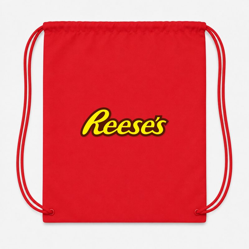 Reeses Food Drawstring Bag - Red