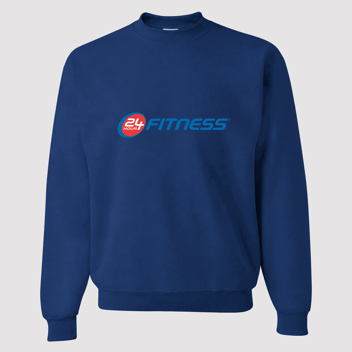 Men's 24 Hour Fitness Crewneck Sweatshirt - Blue