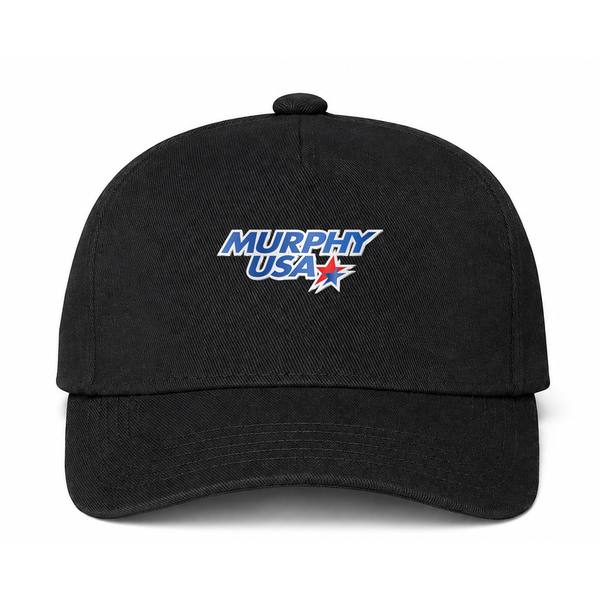 Murphy USA Logo Black Dad Baseball Cap Hat