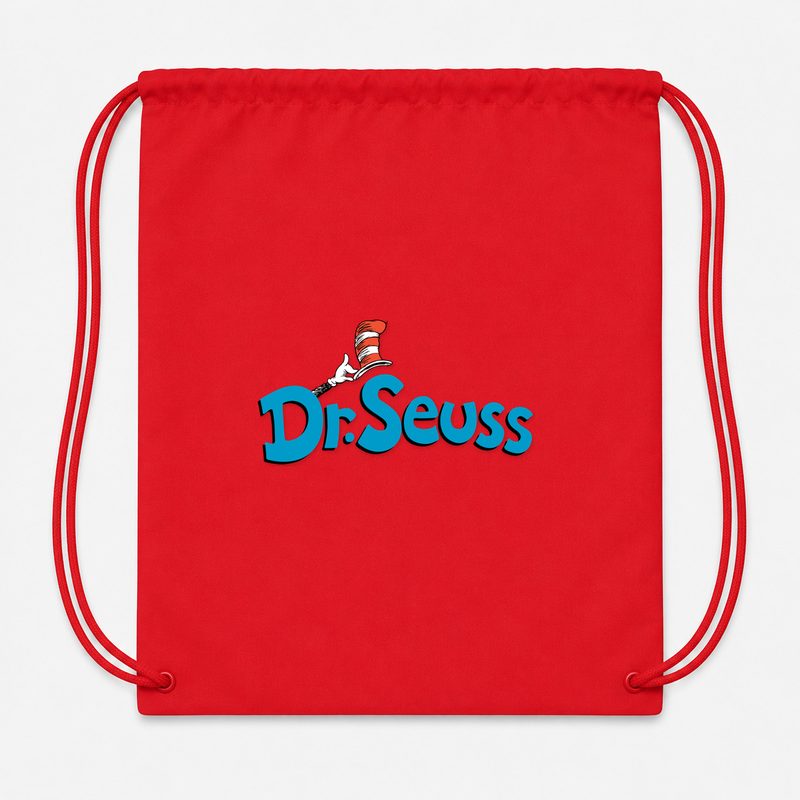 Dr. Seuss Drawstring Bag - Red