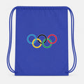 Olympic Ring BK Drawstring Bag - Blue