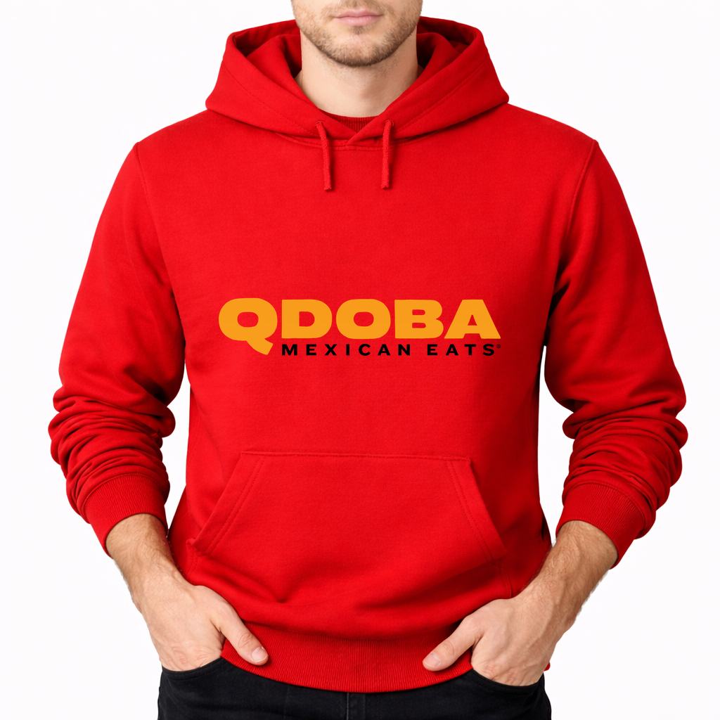 Men's Qdoba Pullover Hoodie - Red