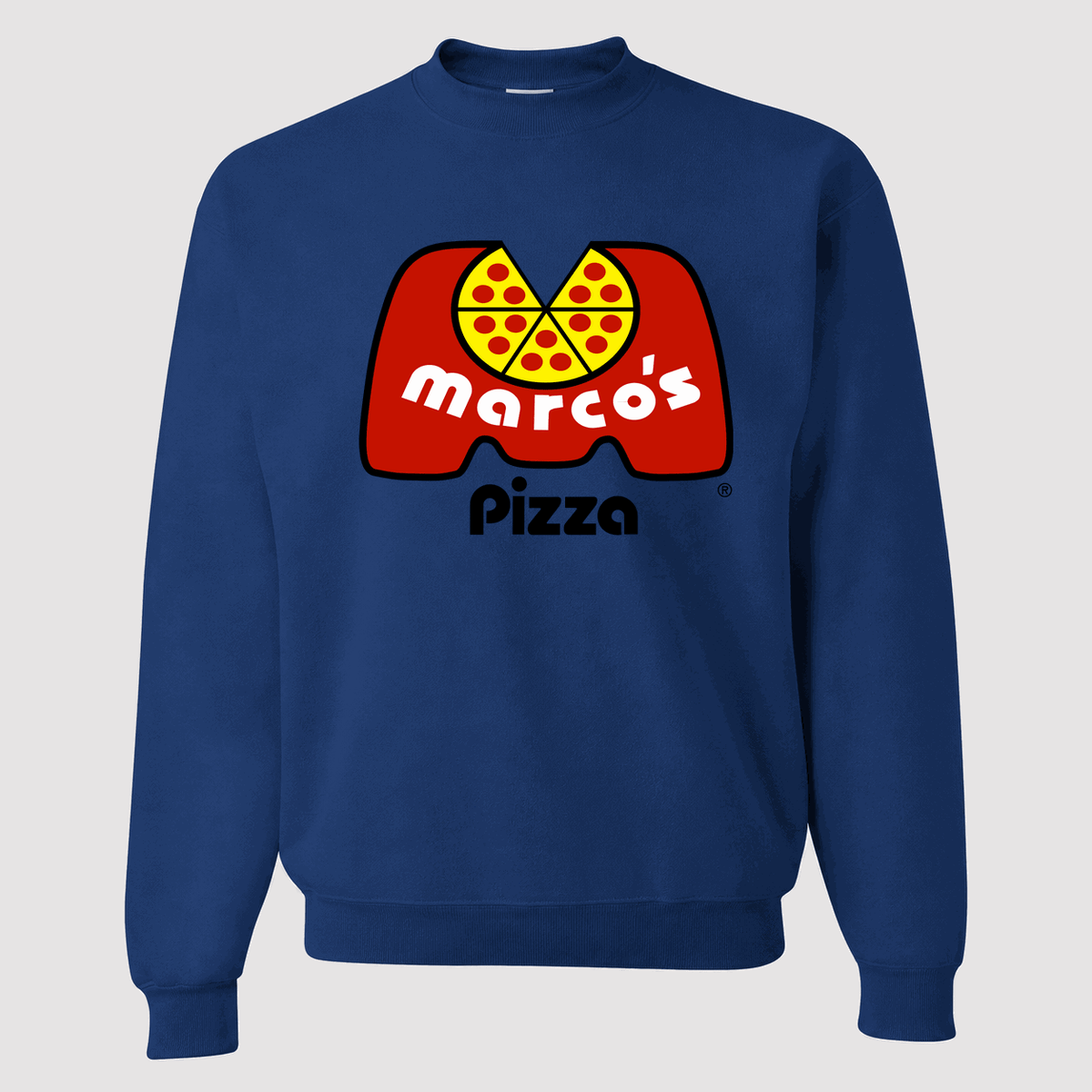Men's Marco's Pizza Crewneck Sweatshirt - Blue