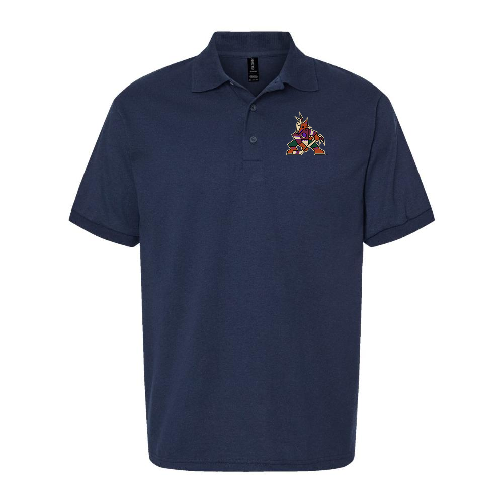 Men's Arizona Coyotes Dry Blend Polo - Navy