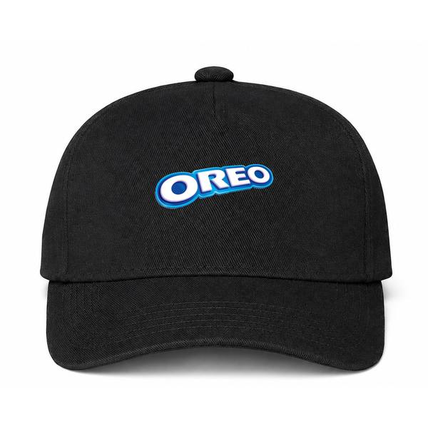 Oreo Logo Black Dad Baseball Cap Hat