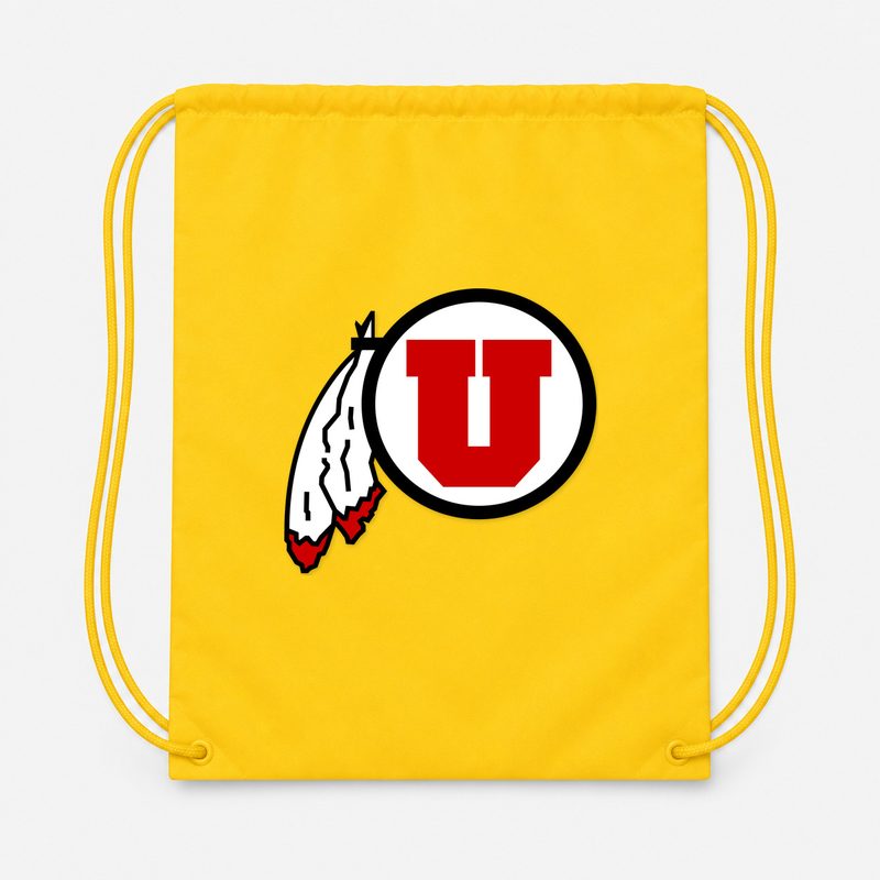 Utah Utes Drawstring Bag - Yellow