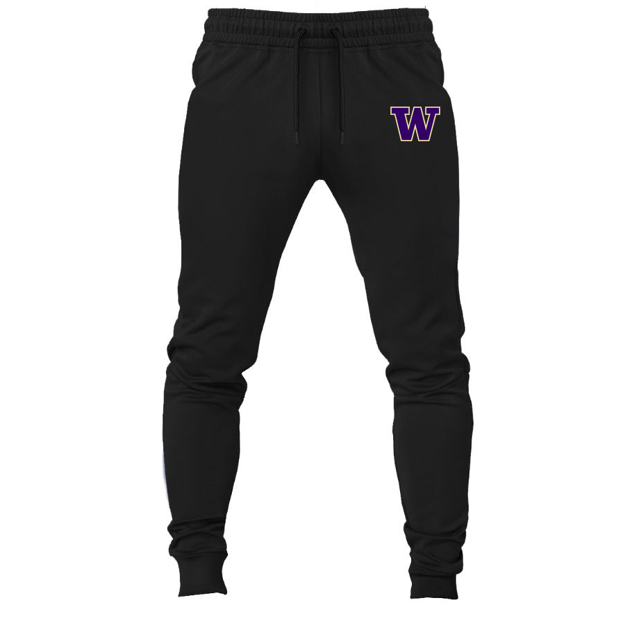 Washington Huskies joggers sweatpants - Black