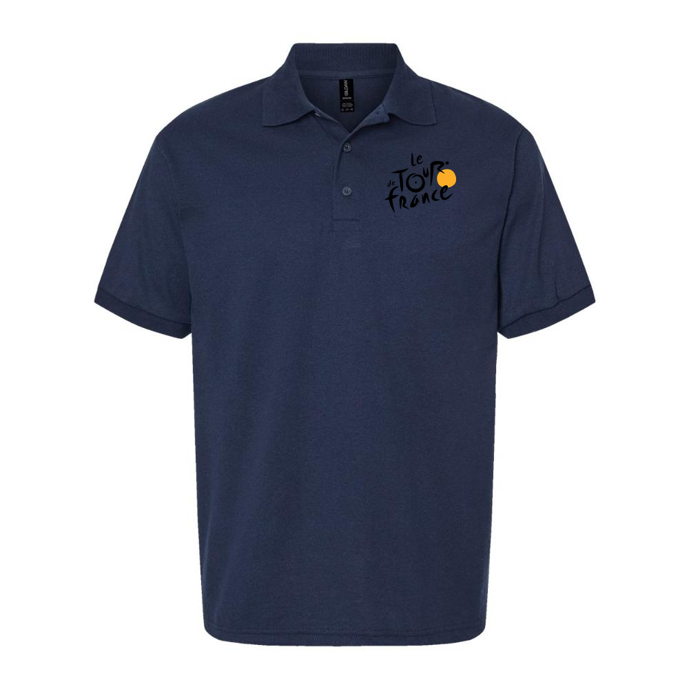Men's Tour de France Dry Blend Polo - Navy