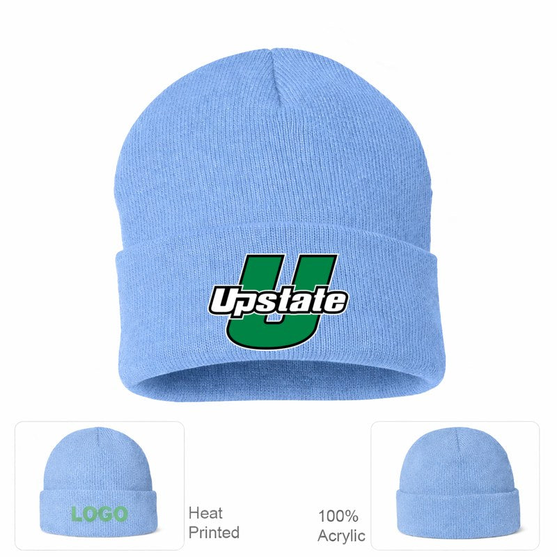 USC Upstate Spartans Sky Blue Beanie Hat